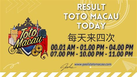 live draw macau 4d 5d